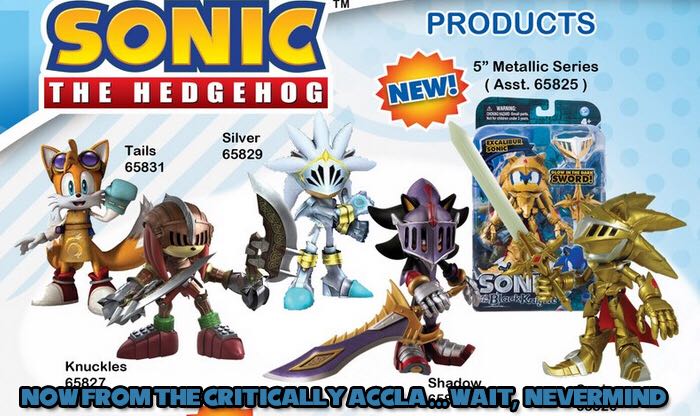 Sonic & The Black Knight: Excalibur Sonic - Sega (Articulated Figure) action figure collectible - Main Image 2