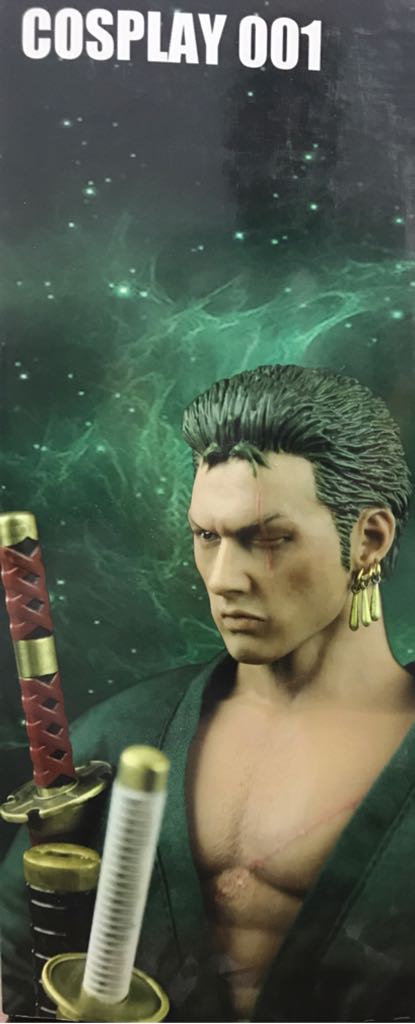 12” Scale: One Piece - Roronoa Zoro(COS-001), Worlds First Swordsman Version - Cosplay Doujinshi Group (Sixth Scale Figure) action figure collectible - Main Image 2
