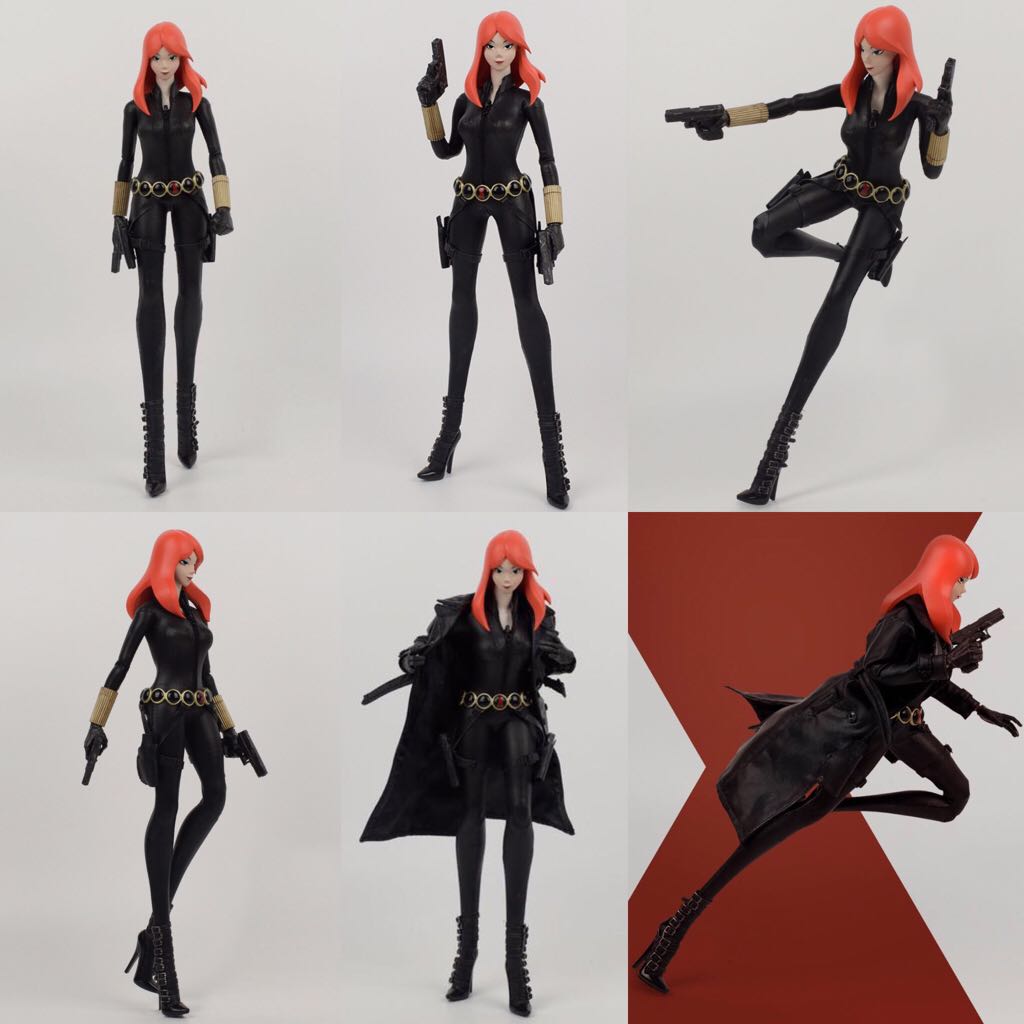 1/6 Scale: Marvel Comics - Black Widow (Classic Edition) - ThreeA (Sixth Scale Figure) action figure collectible - Main Image 2