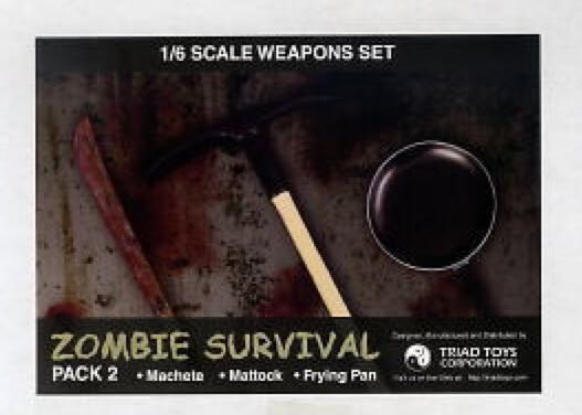 Sixth Scale: Zombie Survival -Weapons Set (Pack 2) - Triad Toys (Dead Cell) action figure collectible - Main Image 2