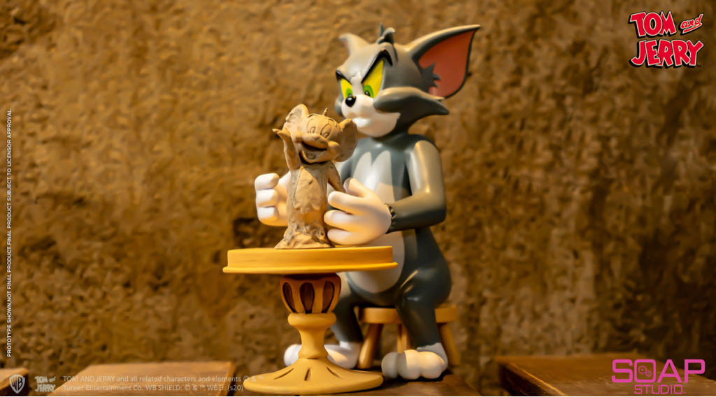 Tom & Jerry - The Sculptor - Soap Studio (Collectible Figure) action figure collectible [Barcode 8271502539912] - Main Image 2