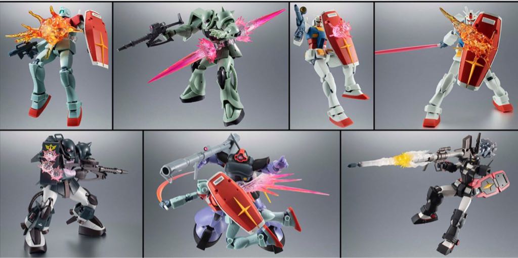 The Robot Spirits: Mobile Suit Gundam - Effect Parts Set (ver. A.N.I.M.E.) - Bandai Spirits (The Robot Spirits) action figure collectible [Barcode 4573102587244] - Main Image 2