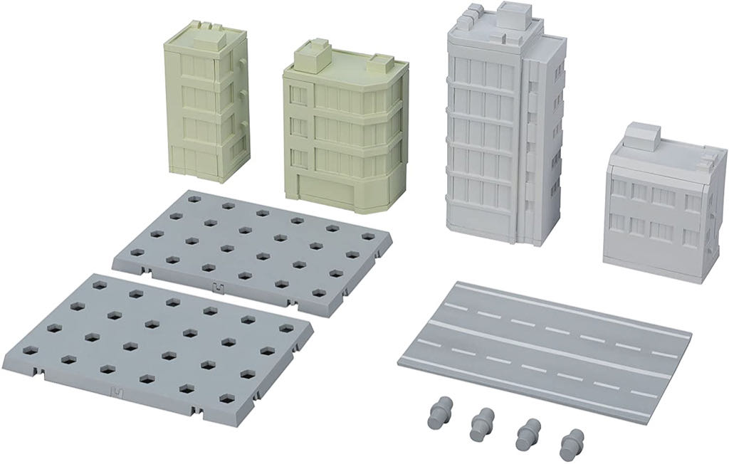 S.H.Figuarts: Tamaahii Option - ACT Building - Bandai/Tamashii Nations (1/12 Scale Diorama Set) action figure collectible [Barcode 4549660051794] - Main Image 2