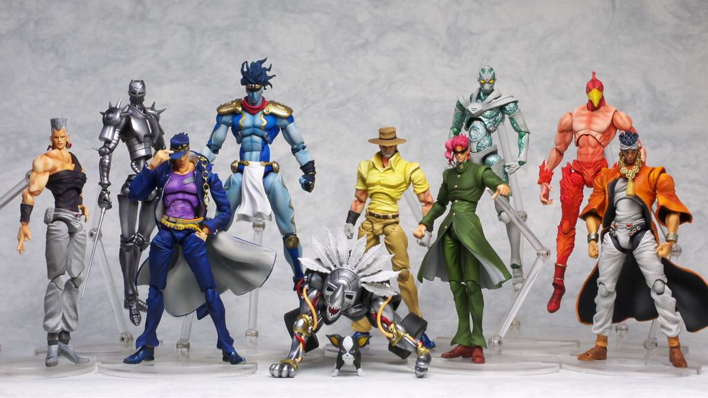 S.A.S. (Part 3): JoJo’s Bizarre Adventure - Jean Pierre Polnareff (#04) - Medicos Entertainment (Super Action Statue) action figure collectible - Main Image 2