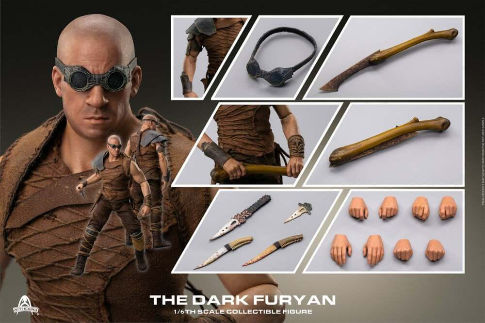 1:6 Scale (AF025): Riddick - The Dark Furyan (Limited Edition) - Art Figure (1/6 Scale Collectible Figure) action figure collectible - Main Image 2