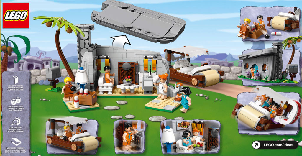 Lego (21316): The Flintstones - Lego (Building Blocks) action figure collectible - Main Image 2