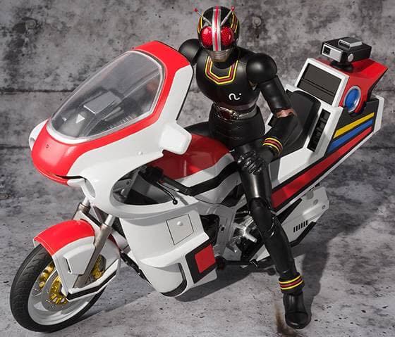 S.H.Figuarts: Kamen Rider Black - Road Sector - Bandai/Tamashii Nations (1/12 Vehicles & Transportation Set) action figure collectible - Main Image 2