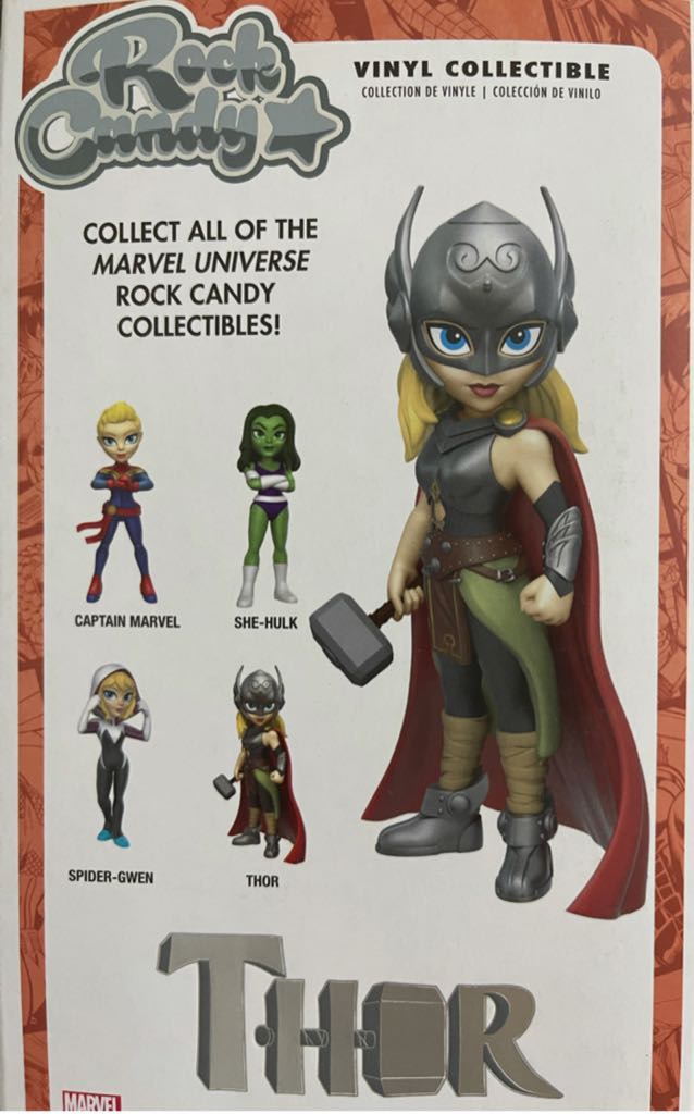Marvel Rock Candy: Lady Thor - Funko (Vinyl Collectible) action figure collectible - Main Image 2