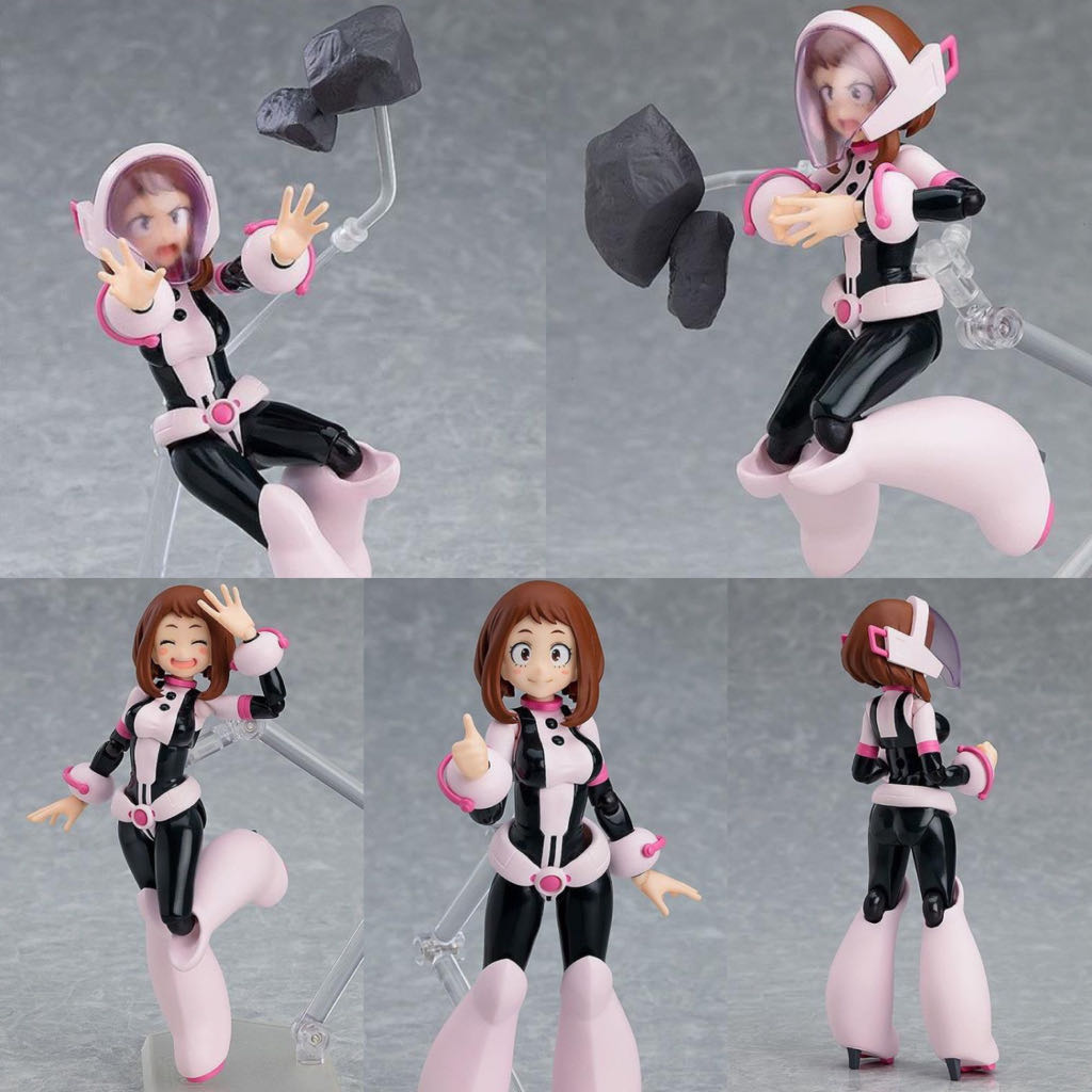 Figma (470): My Hero Academia - Ochaco Uraraka - Max Factory x Masaki Apsy (Figma) action figure collectible [Barcode 4545784066447] - Main Image 2