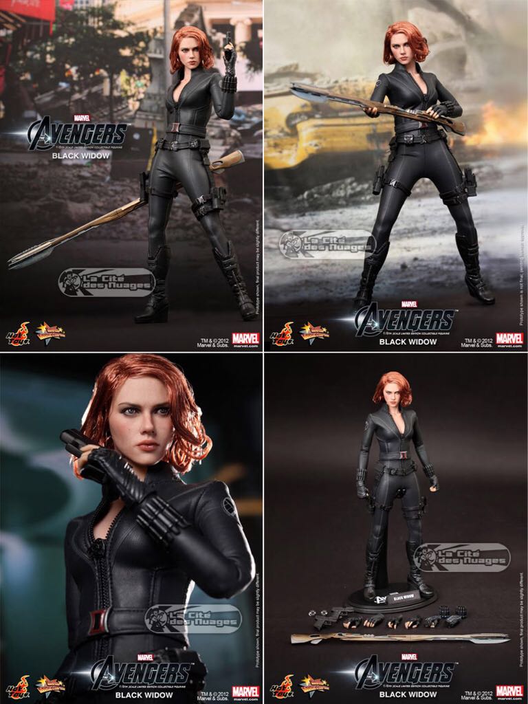 6th Scale (MMS178): The Avengers - Black Widow - Hot Toys (Sixth Scale Figure) action figure collectible - Main Image 2