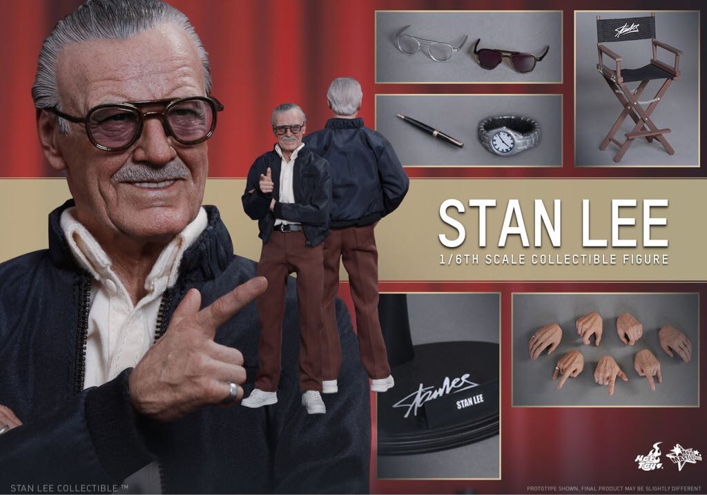 Stan Lee, Movie Masterpice Series - Hot Toys (MARVEL) action figure collectible - Main Image 2