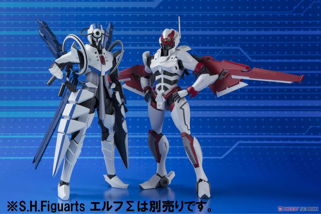 S.H.Figuarts: Active Raid - Elf Sigma - Bandai/Tamashii Nations (Simple Style & Heroic Action.) action figure collectible [Barcode 4549660075639] - Main Image 2