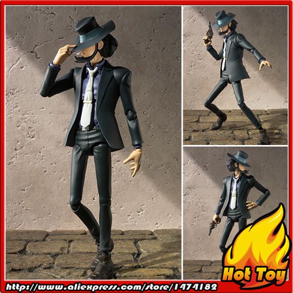S.H.Figuarts: Lupin The Third - Daisuke Jigen (Limited Edition) - Bandai/Tamashii Nations (Simple Style & Heroic Action.) action figure collectible - Main Image 2
