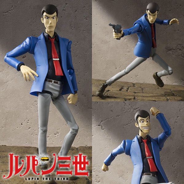 S.H.Figuarts: Lupin The Third - Lupin 3rd - Bandai/Tamashii Nations (Simple Style & Heroic Action.) action figure collectible - Main Image 2