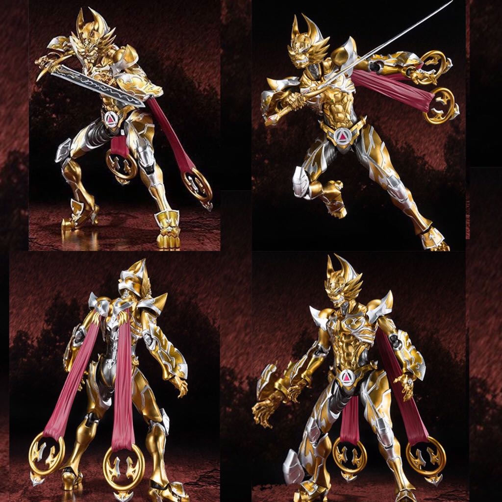 S.H.Figuarts: Makai Knight Garo - Garo Leon Kokuin Ver. - Bandai Tamashii (Simple Style & Heroic Action.) action figure collectible - Main Image 2