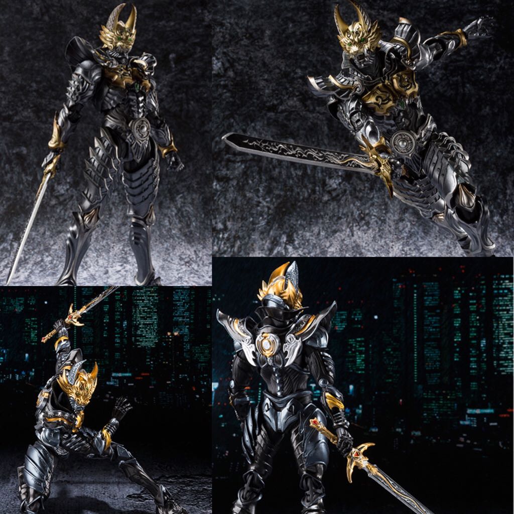 S.H.Figuarts: Makai Knight Garo - Garo Ryuga Ver. - Bandai Tamashii (Simple Style & Heroic Action.) action figure collectible - Main Image 2