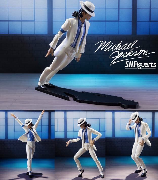 S.H.Figuarts: Michael Jackson (Smooth Criminal Ver.) - Bandai Tamashii (Simple Style & Heroic Action.) action figure collectible - Main Image 2