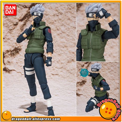 S.H.Figuarts: Naruto Shippūden - Hatake Kakashi - Bandai Tamashii (Simple Style & Heroic Action.) action figure collectible - Main Image 2