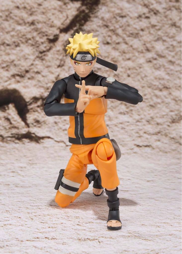 S.H.Figuarts: Naruto Shippūden - Uzumaki Naruto (Sennin Mode) - Bandai Tamashii (Simple Style & Heroic Action.) action figure collectible - Main Image 1
