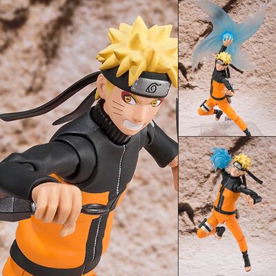 S.H.Figuarts: Naruto Shippūden - Uzumaki Naruto (Sennin Mode) - Bandai Tamashii (Simple Style & Heroic Action.) action figure collectible - Main Image 2