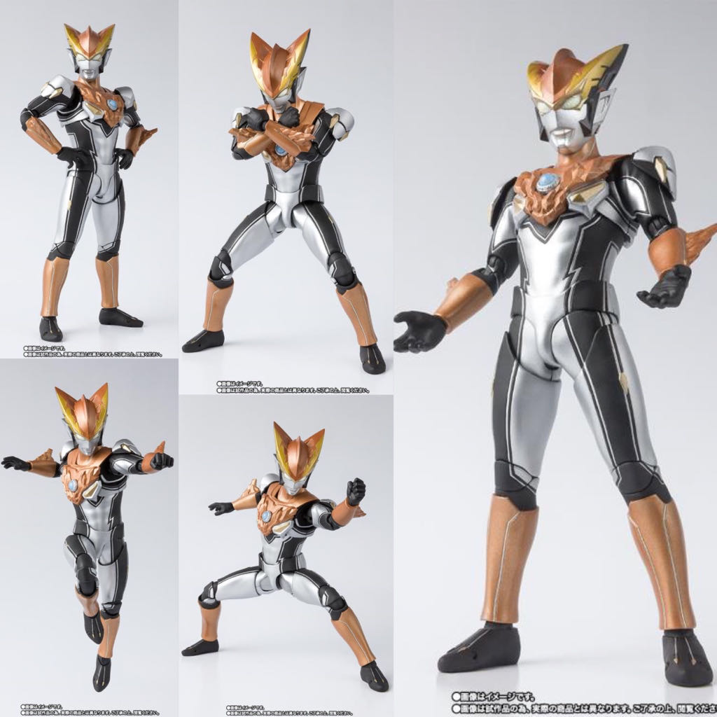 S.H.Figuarts: Ultraman R/B - Ultraman Rosso Ground (Exclusive) - Bandai/Tamashii Nations (Simple Style & Heroic Action.) action figure collectible [Barcode 4573102554888] - Main Image 2