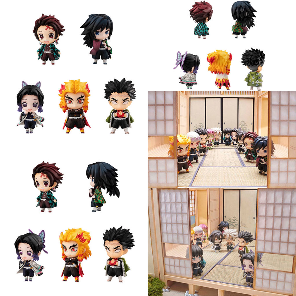 Demon Slayer: Tanjiro & The Hashiras - Mascot Set A Box (With Bonus) - MegaHouse (Mascot Set) action figure collectible [Barcode 4535123829055] - Main Image 2