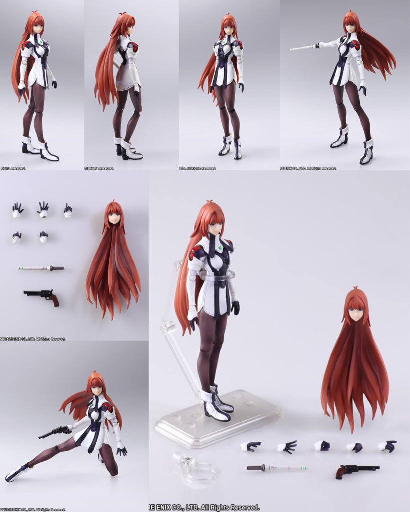 Xenogears (No.02): Elehayym “Elly” Van Houten - Square Enix (Bring Arts) action figure collectible [Barcode 4988601336499] - Main Image 2