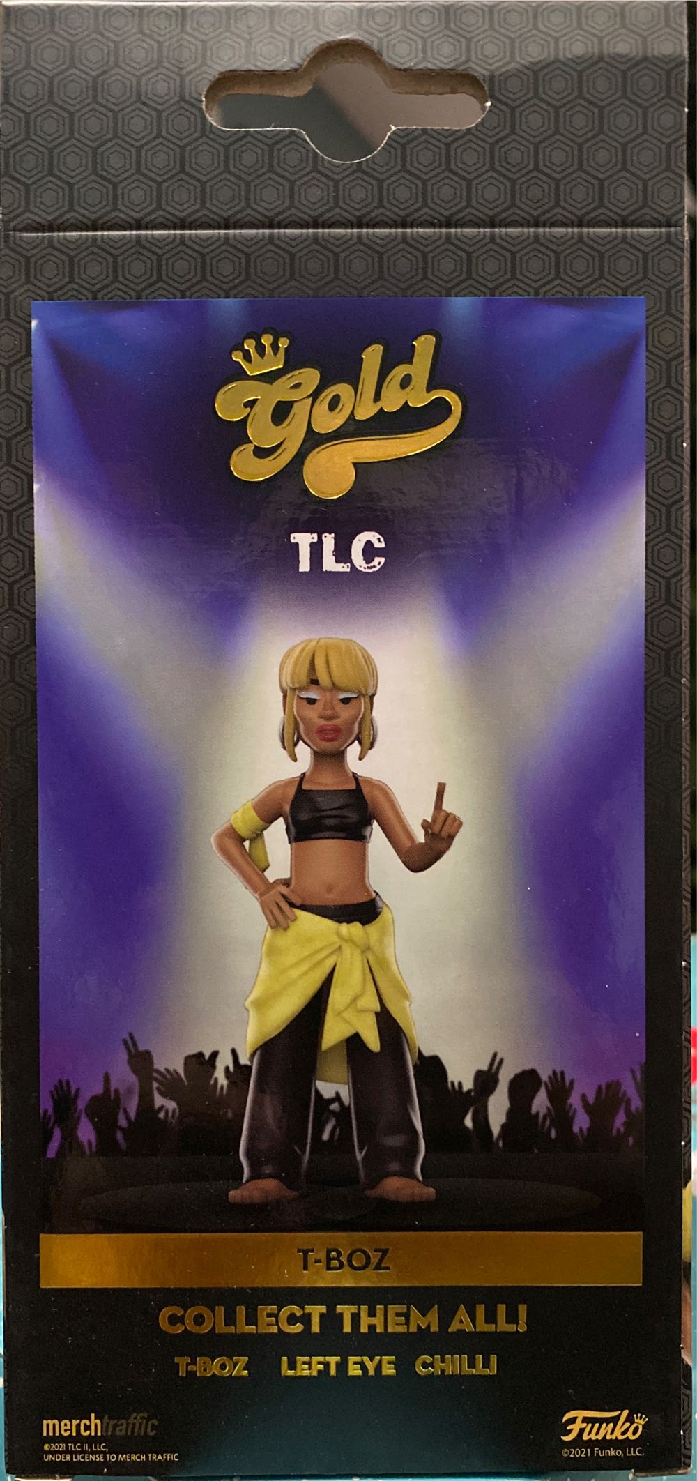 Gold TLC T-BOZ Premium Vinyl Figure  action figure collectible [Barcode 16051563] - Main Image 3