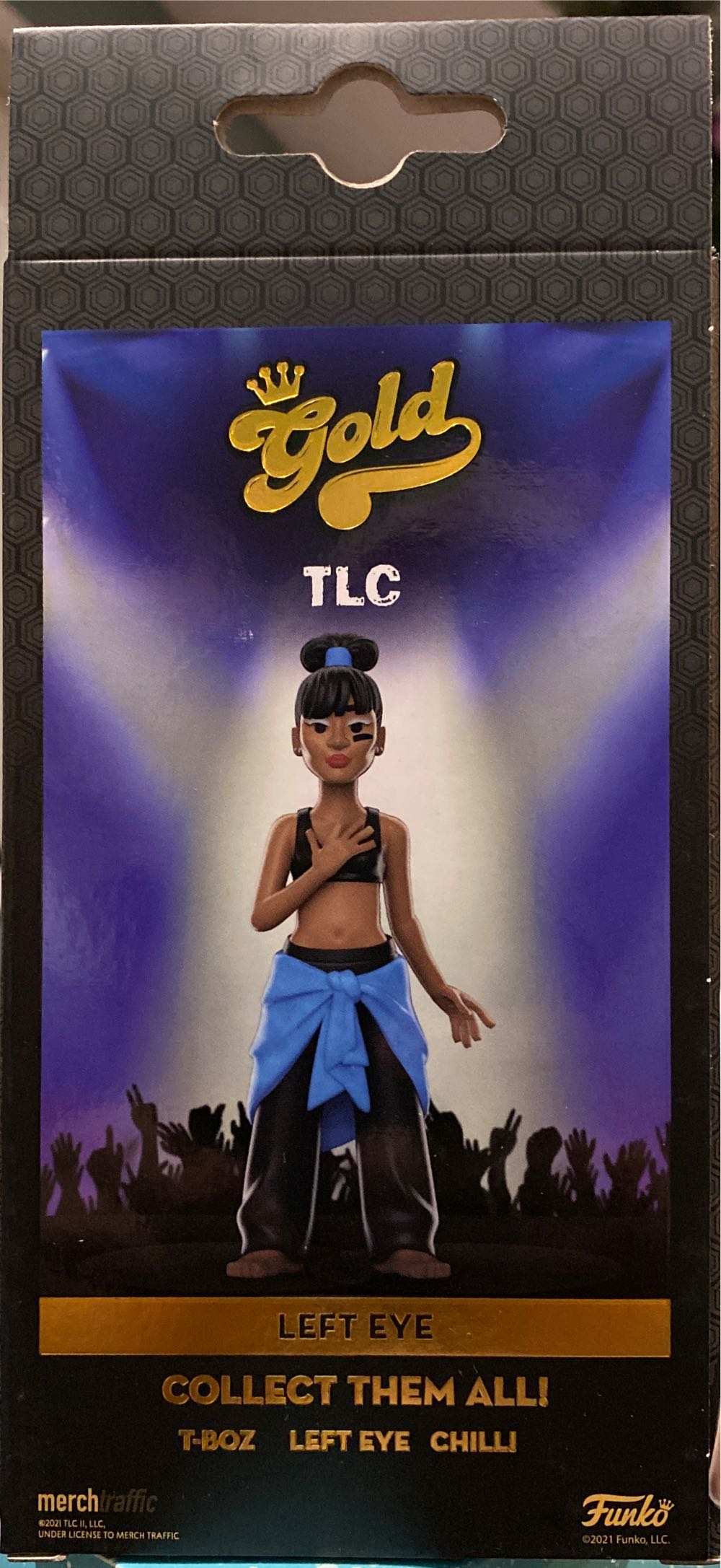 Gold TLC LEFT EYE Premium Vinyl Figure  action figure collectible [Barcode 16051561] - Main Image 3