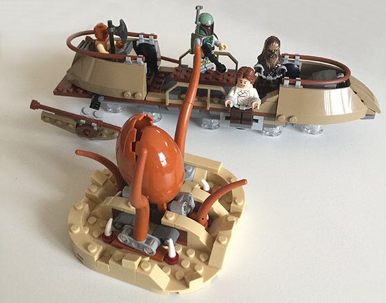 Lego 75174 Desert Skiff Escape - Lego (Return Of The Jedi) action figure collectible - Main Image 2