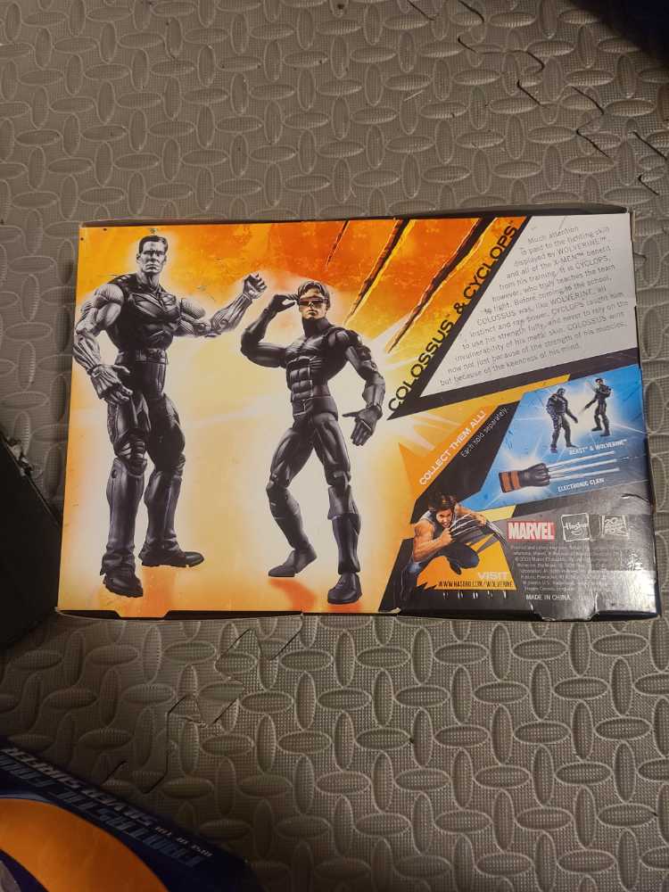 X-Men Origins Wolverine Cyclops & Colossus Walmart Exclusive ...  action figure collectible [Barcode 653569395737] - Main Image 2
