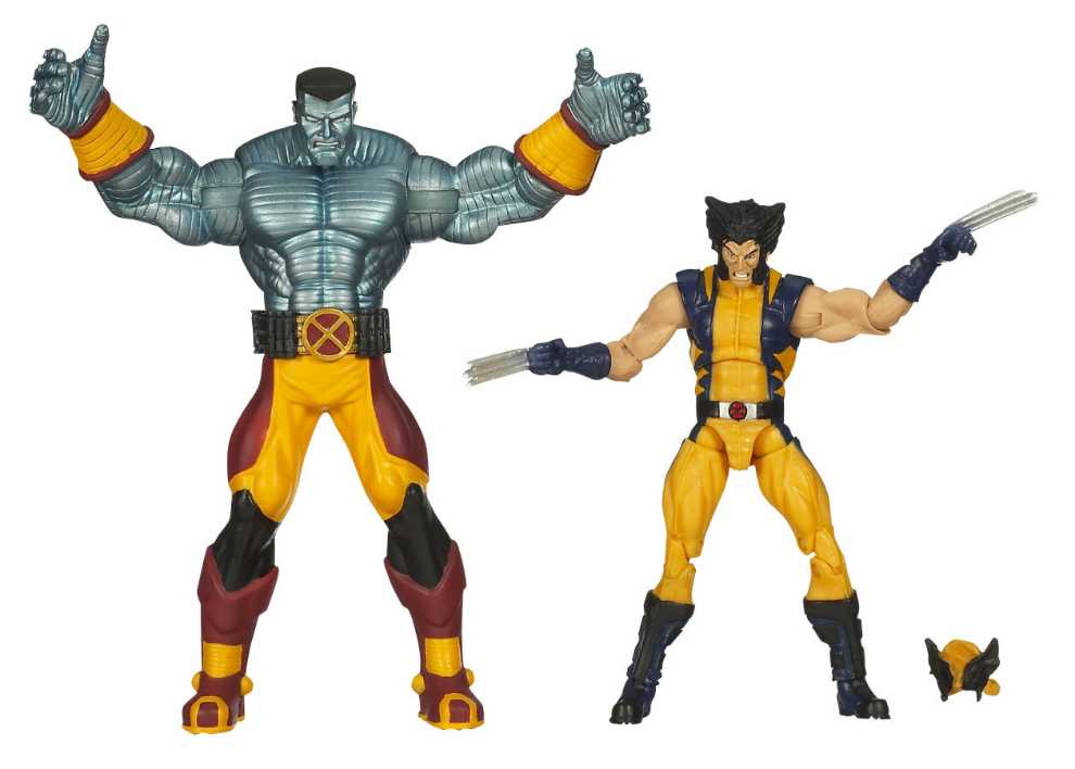 X-Men Origins Wolverine Deluxe Action Figures Wolverine With Colossus Fastball Launcher Super Rare  action figure collectible [Barcode 7633366399285] - Main Image 3