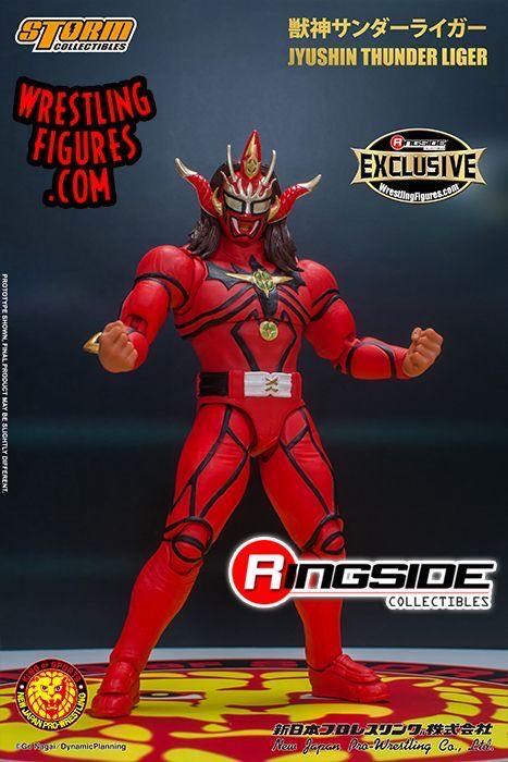 Jushin Thunder Liger (Red) - NJPW Ringside Exclusive - Storm Collectibles (NJPW Ringside Exclusive 1 Of 1000) action figure collectible - Main Image 2