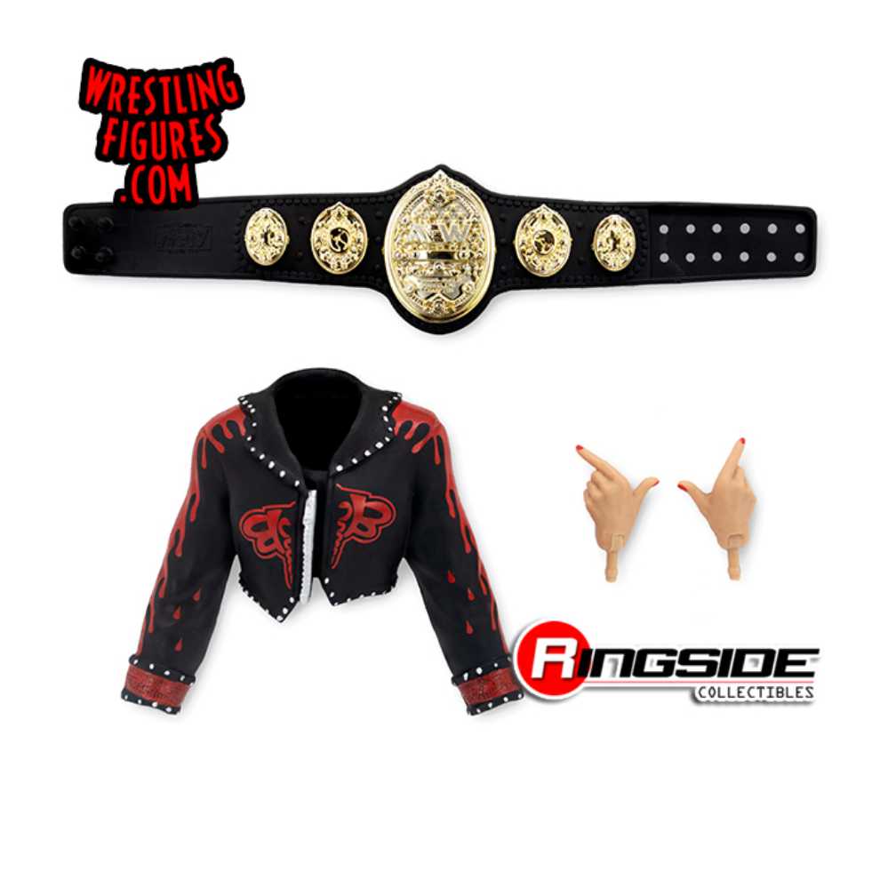 Britt Baker Aew Series 10 - Jazwares (AEW Unrivaled Collection 10) action figure collectible [Barcode 191726430964] - Main Image 4