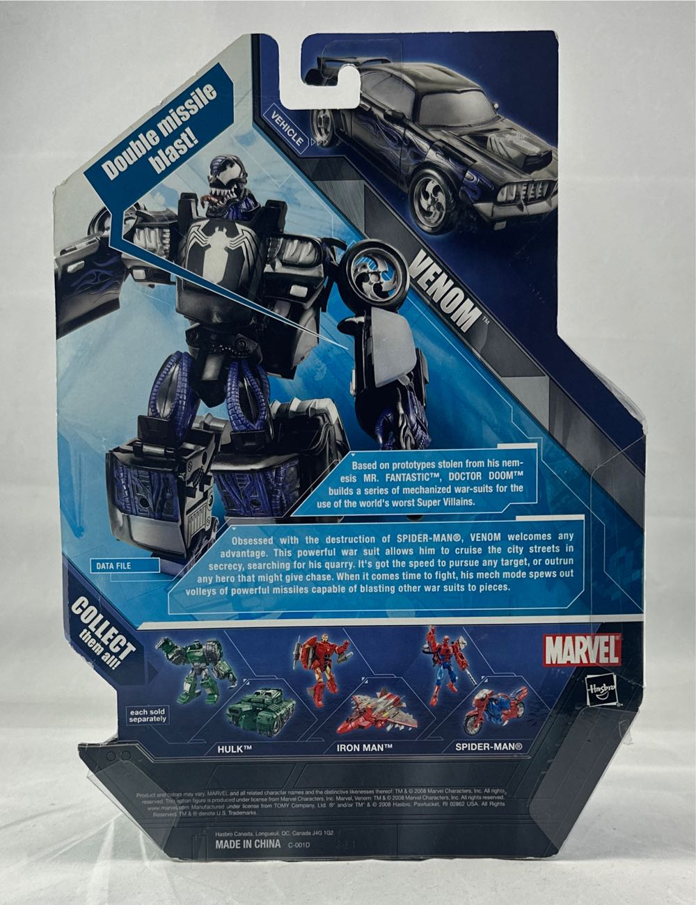 Venom (Marvel) - Hasbro (Transformers Crossovers (Marvel)) action figure collectible [Barcode 653569324041] - Main Image 2