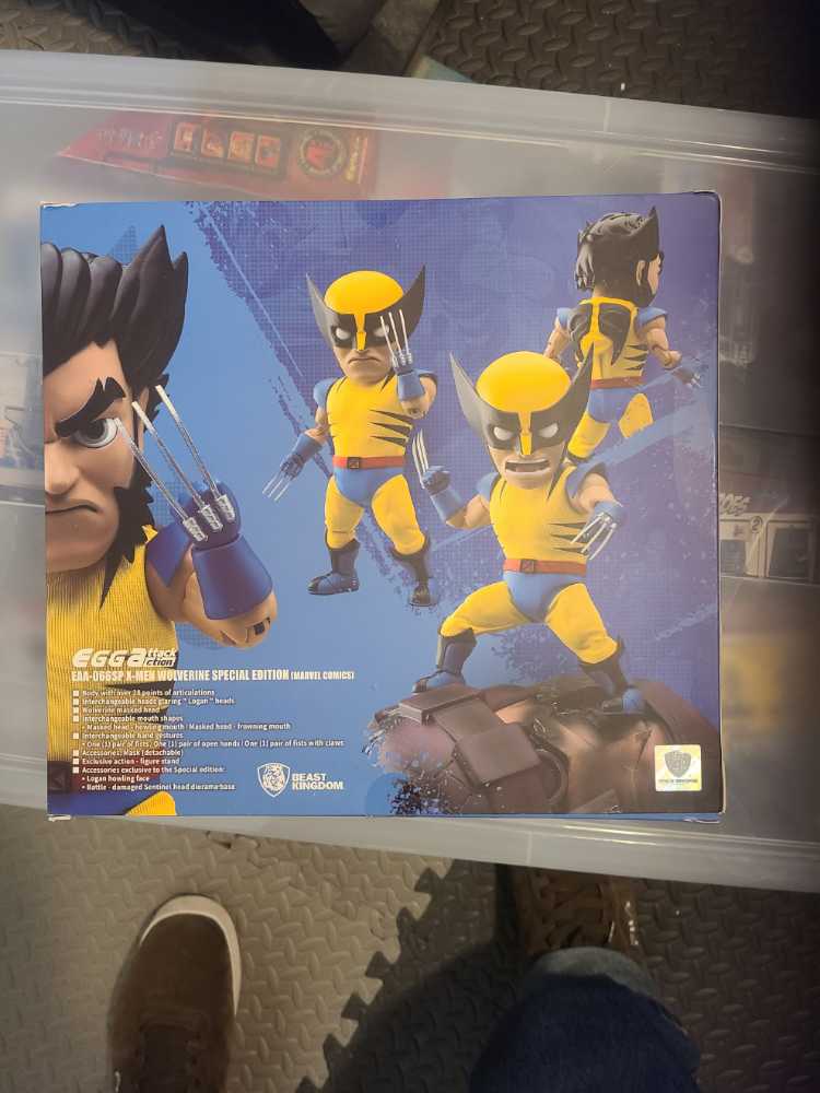 Beast Kingdom Egg Attack EAA-066 X-men Wolverine Special Edition Version   action figure collectible [Barcode 4718006557591] - Main Image 3