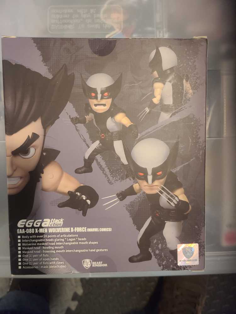 Beast Kingdom Egg-Attack Action EAA-080 X-Men Wolverine X-Force Hot Topic Exclusive  - Beast Kingdom action figure collectible [Barcode 11794004] - Main Image 2
