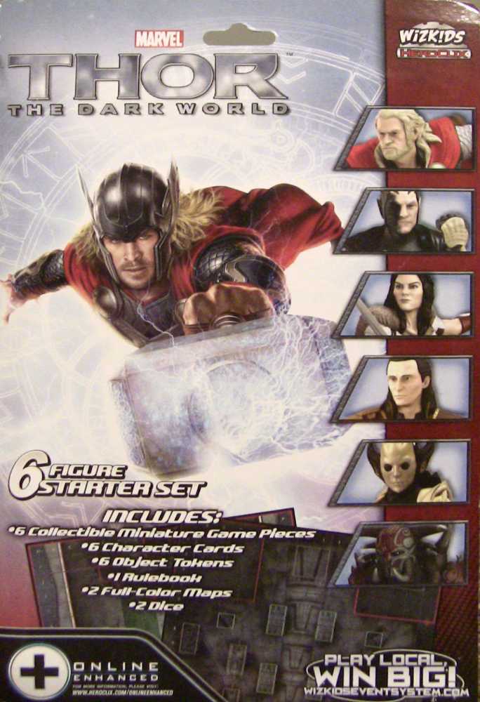 Wizkids Heroclix Thor: Dark World Starter Set  action figure collectible [Barcode 634482710777] - Main Image 2