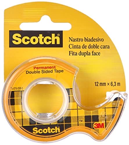 Scotch 768720 Double Sided Adhesive Tape With Dispenser  action figure collectible [Barcode 051131598522] - Main Image 1