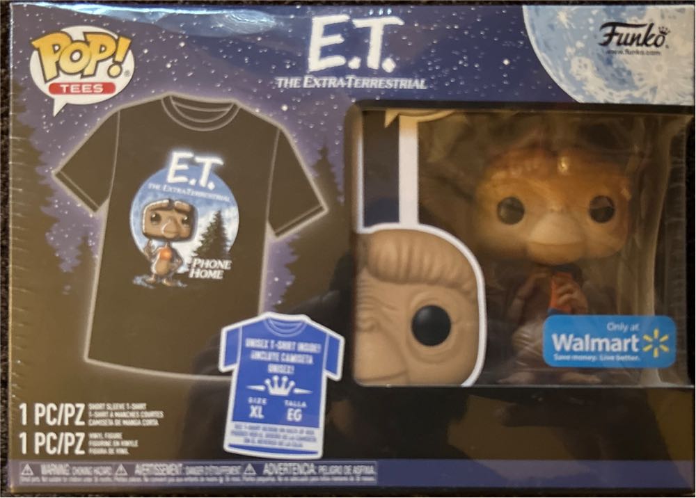 Funko Pop & Tee: E.t. E.t. W Reeses Xl  action figure collectible [Barcode 889698650854] - Main Image 2
