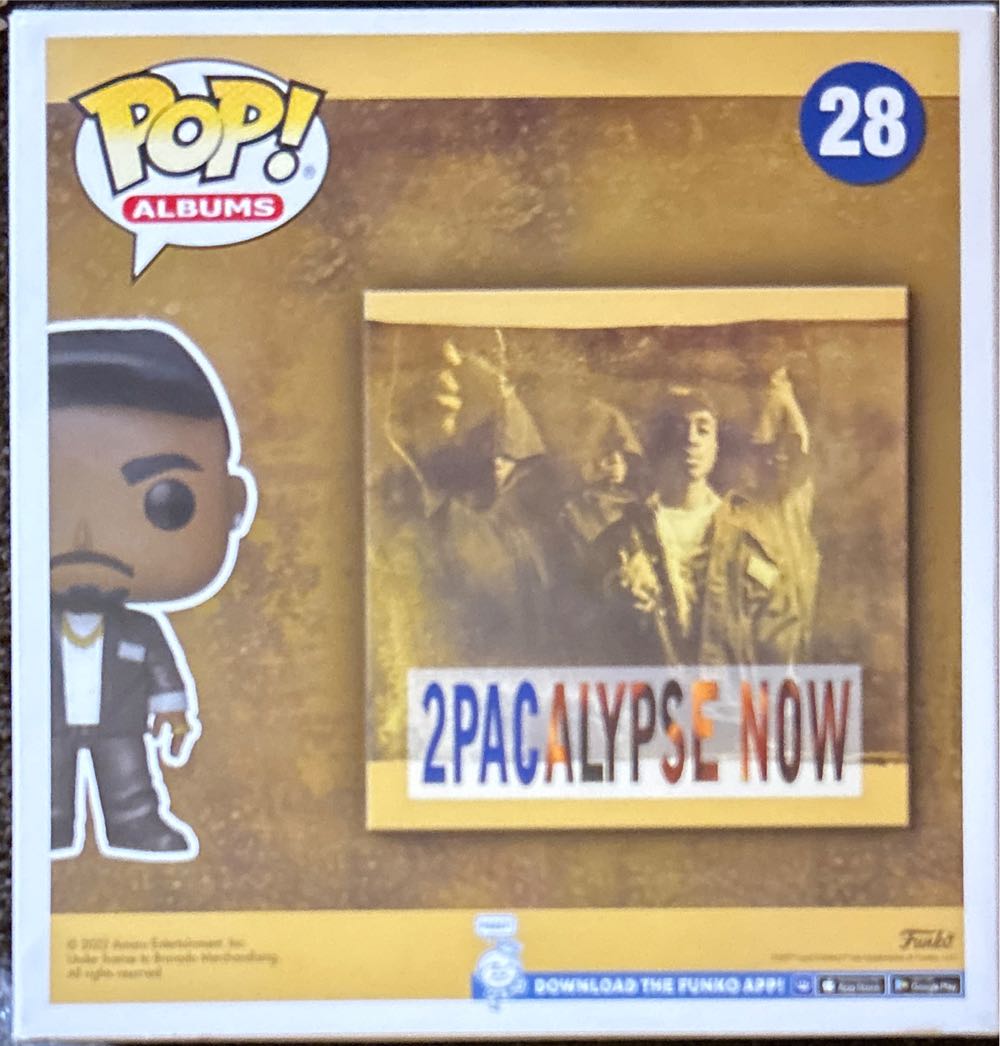 Tupac 2pacalypse Now  (Funko Pop) action figure collectible [Barcode 889698614269] - Main Image 3