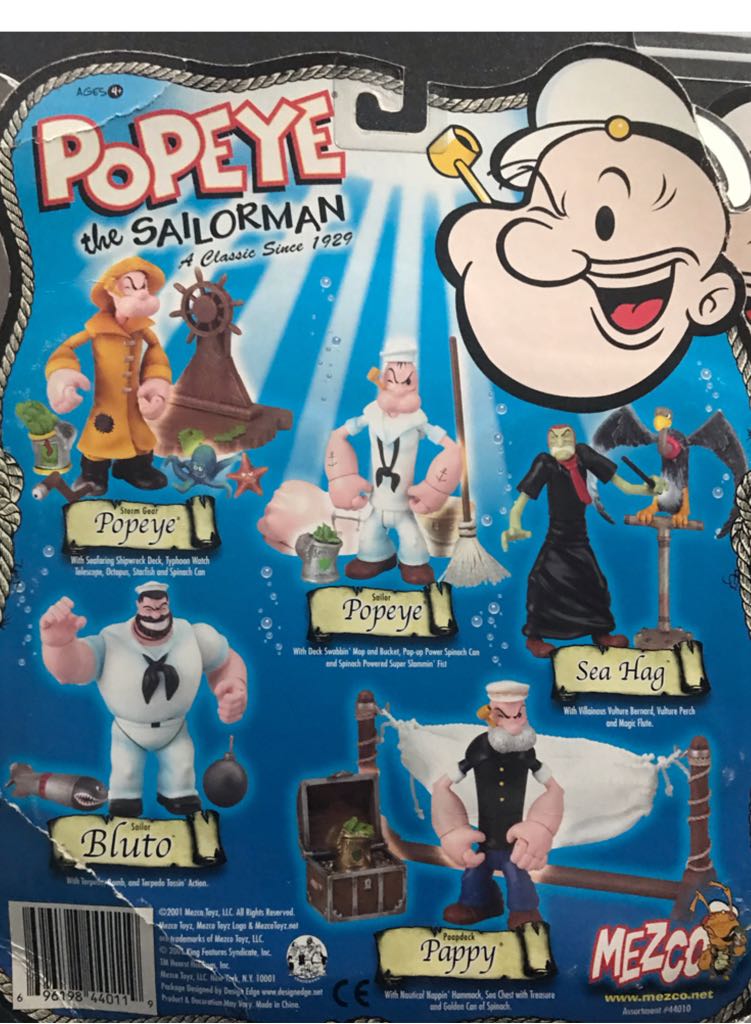 POPEYE - Mezco Toyz action figure collectible [Barcode 696198440119] - Main Image 2