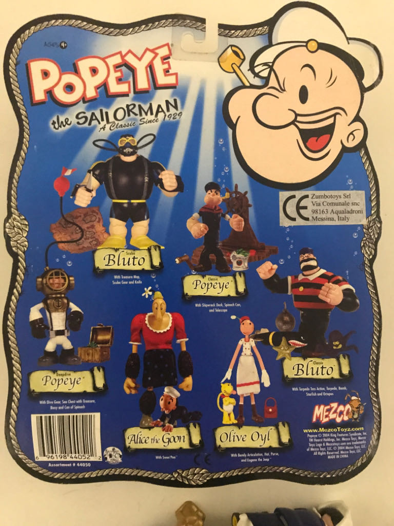 POPEYE - Mezco Toyz action figure collectible [Barcode 696198440522] - Main Image 2