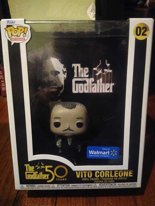 Funko Pop VHS Covers The Godfather 50 Years Movie Cover Display Vito Corleone Collectible Figure Limited Edition Walmart Exclusive  action figure collectible [Barcode 889698624862] - Main Image 2