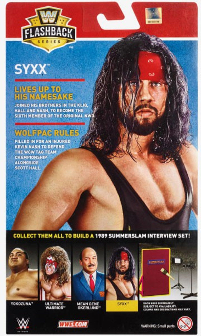 XPac (Syxx) - WWE Mattel (WWE Elite Flashback Series 1) action figure collectible - Main Image 2