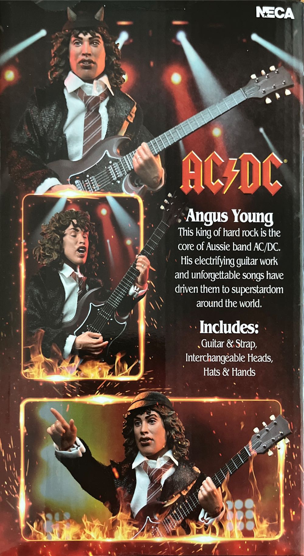 Angus Young - Neca (Rock Icons) action figure collectible [Barcode 634482432709] - Main Image 2