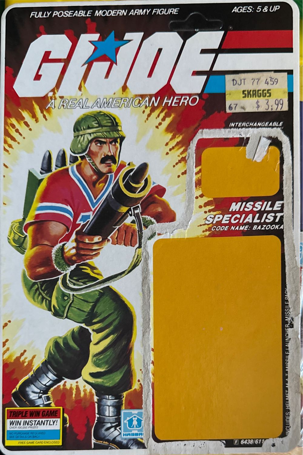 Bazooka - Hasbro (G.I. Joe) action figure collectible [Barcode 038976064382] - Main Image 2