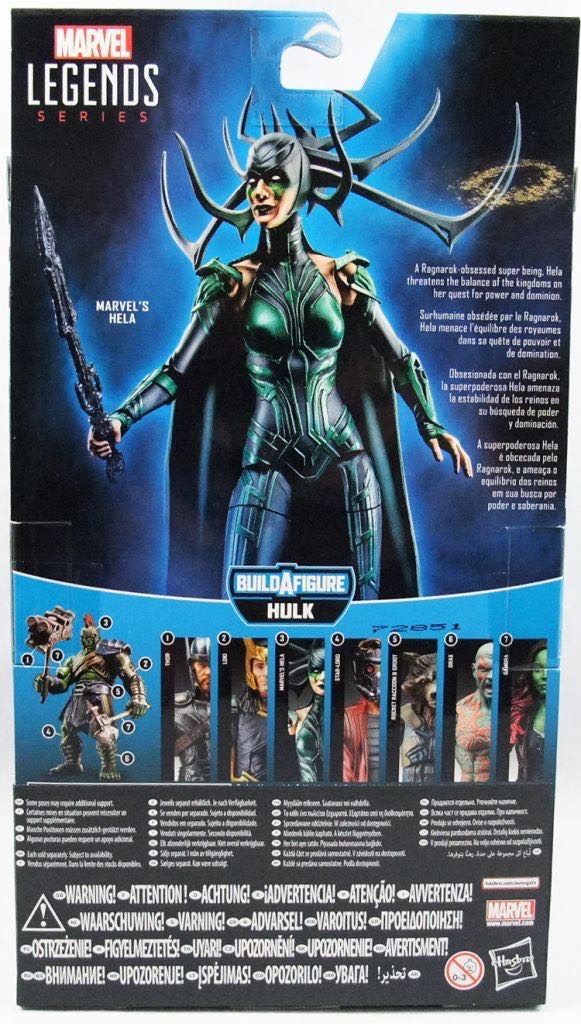 Hela - Hasbro - Marvel Legends (Marvel’s Thor: Ragnarok) action figure collectible - Main Image 3