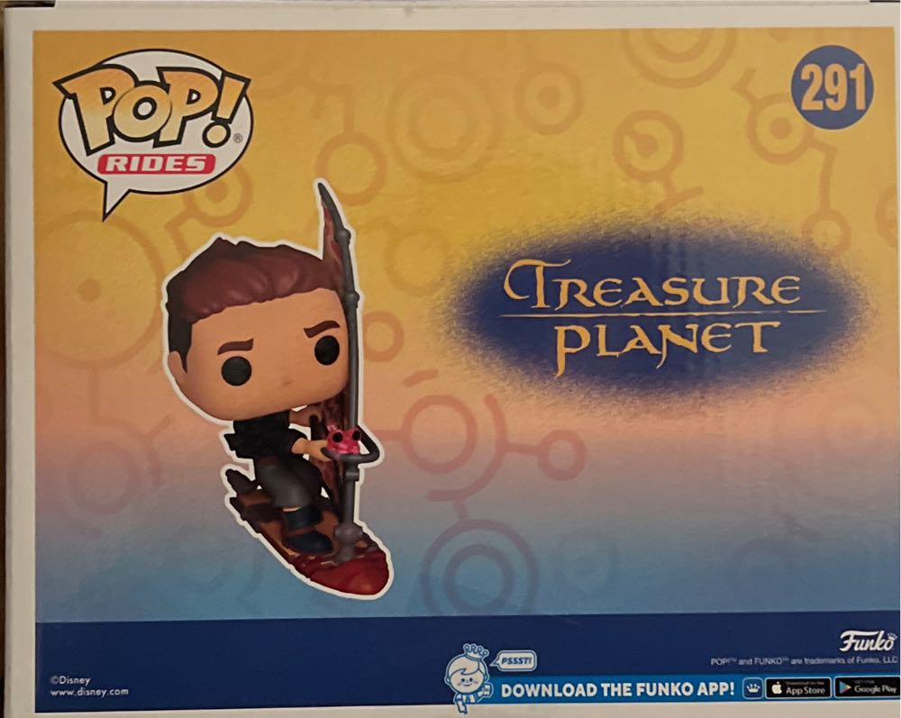 Jim Hawkins #291  (Funko Pop) action figure collectible [Barcode 889698653770] - Main Image 3