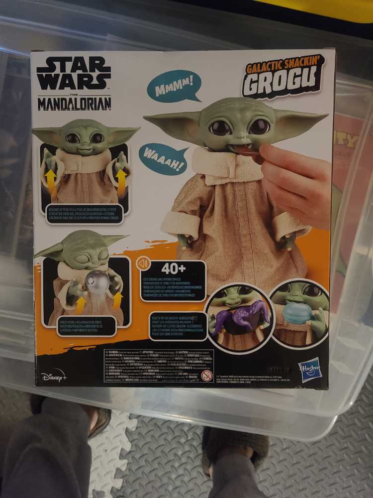 Star Wars Galactic Snackin’ Grogu - Hasbro action figure collectible [Barcode 5010993856909] - Main Image 2